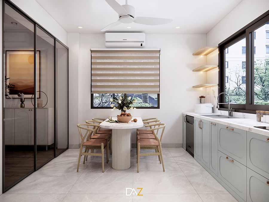 Thi Công Nội Thất Căn Hộ Nhà Đất Chị Vân Anh Cầu Giấy 14