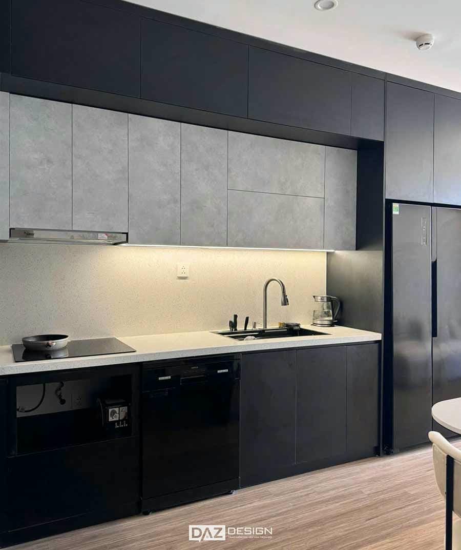 Khôn gian nhà bếp tối ưu, gọn gàng