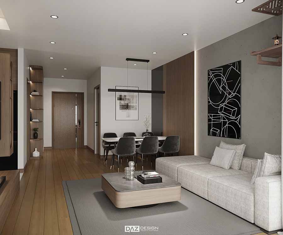Thi Công Nội Thất Chung Cư 85m2 Thanh Xuân, Hà Nội 4