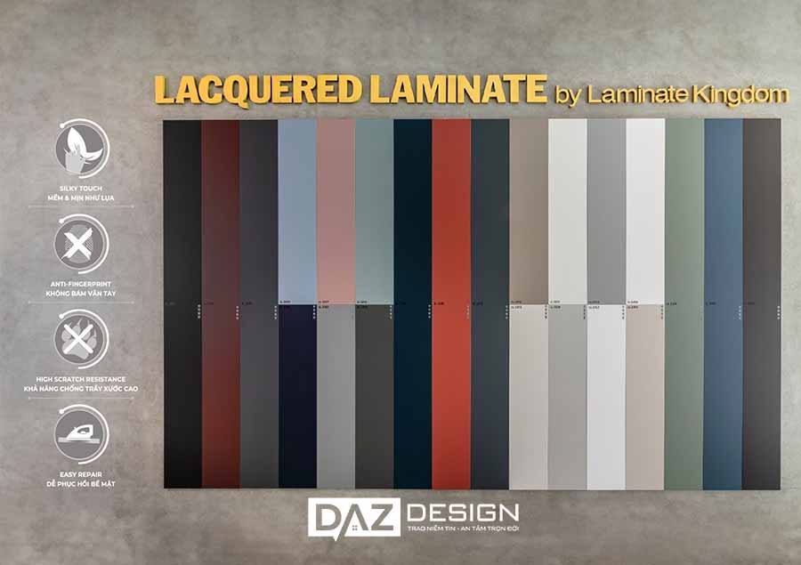 Bề Mặt Lacquered Laminate Là Gì Xu Hướng Sử Dụng 2025