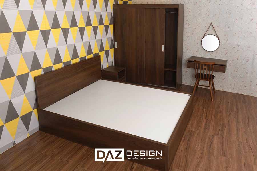 Giường Ngủ Mdf Phủ Laminate