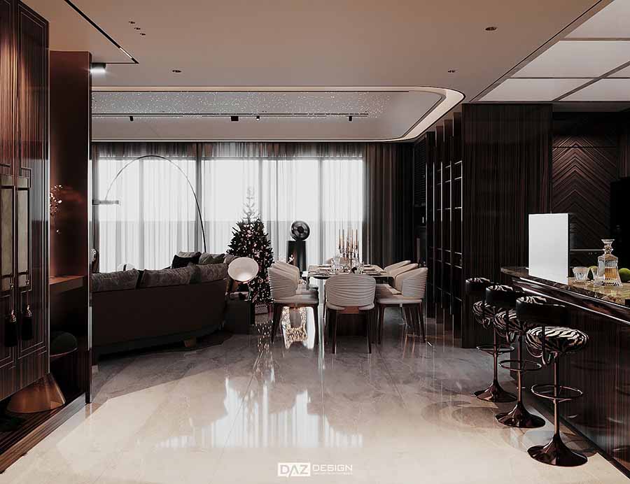 Phong cách thiết kế Luxury thời thượng và đẳng cấp