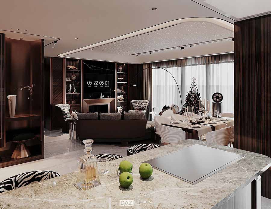 Phong cách thiết kế Luxury thời thượng và đẳng cấp