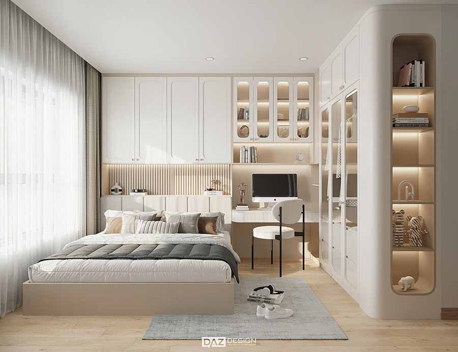 Phòng ngủ cực quan trọng trong thiết kế nội thất