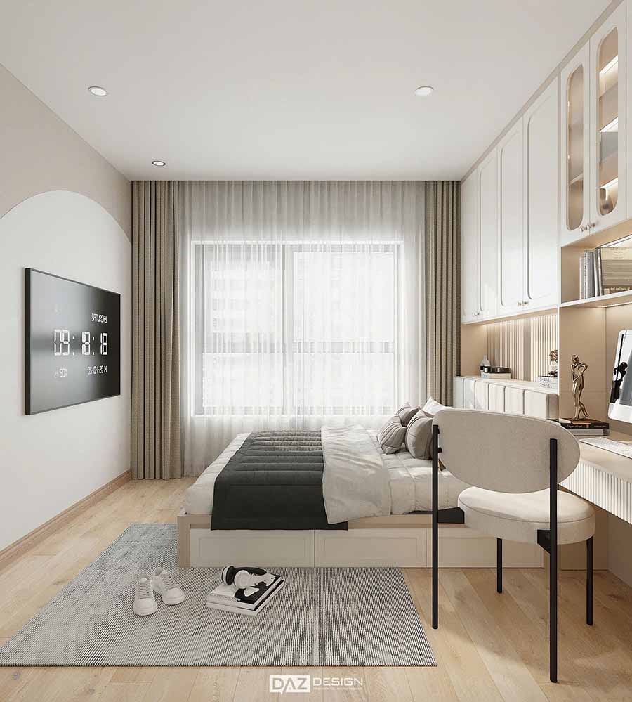 Thi Công Nội Thất Chung Cư 70m2 Tại Moonligh An Lạc 4