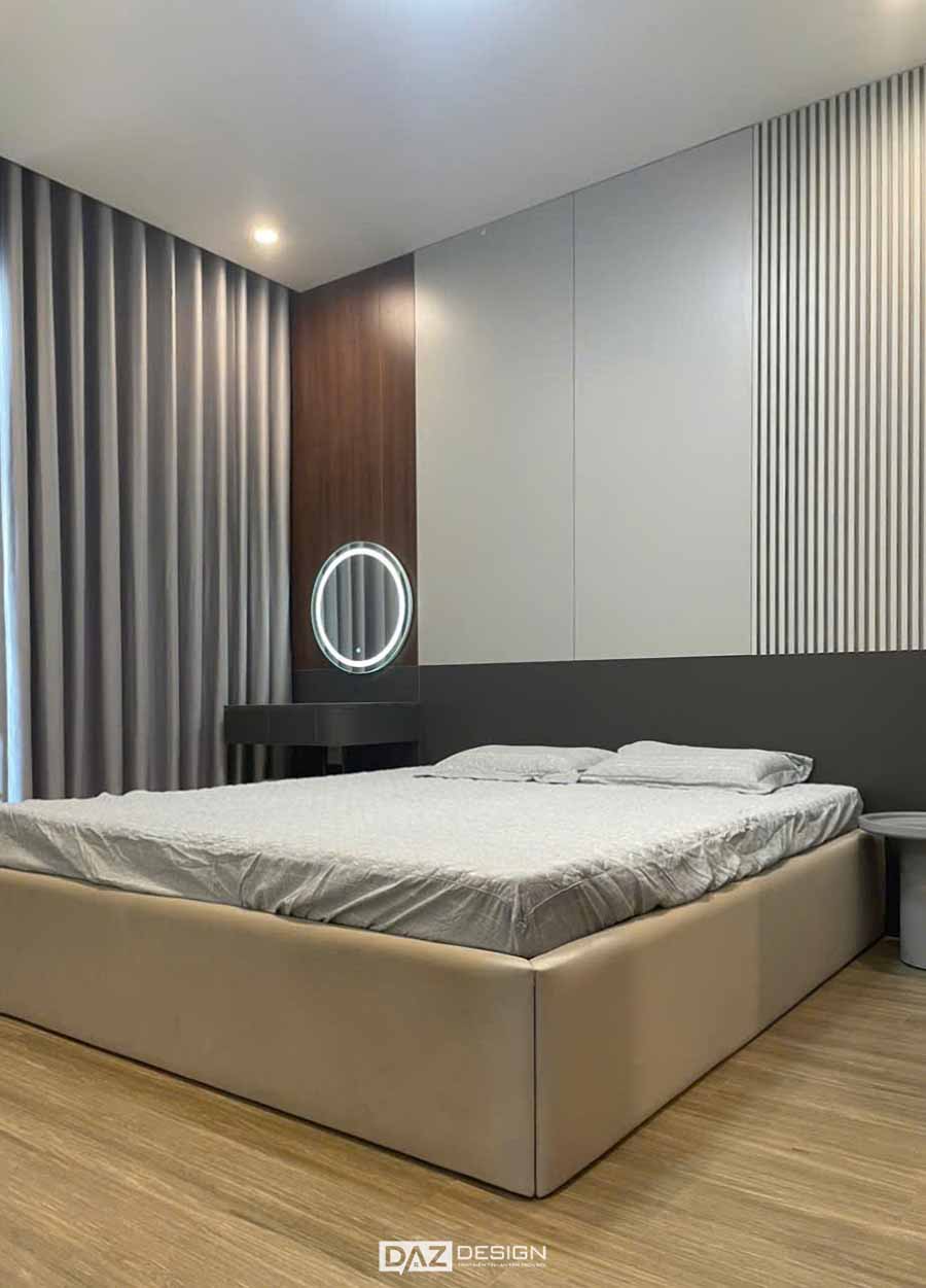 Thiết Kế Thi Công Nội Thất Phòng Ngủ Tòa P4 The Pavilion Vinhomes Ocean Park