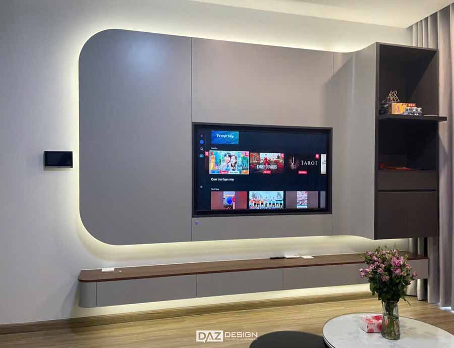 Nội Thất Phòng Khách Chung Cư Tòa P4 The Pavilion Vinhomes Ocean Park
