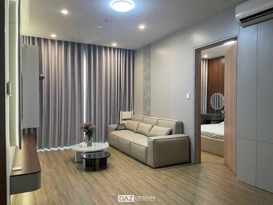 Nội Thất Phòng Khách Chung Cư Tòa P4 The Pavilion Vinhomes Ocean Park