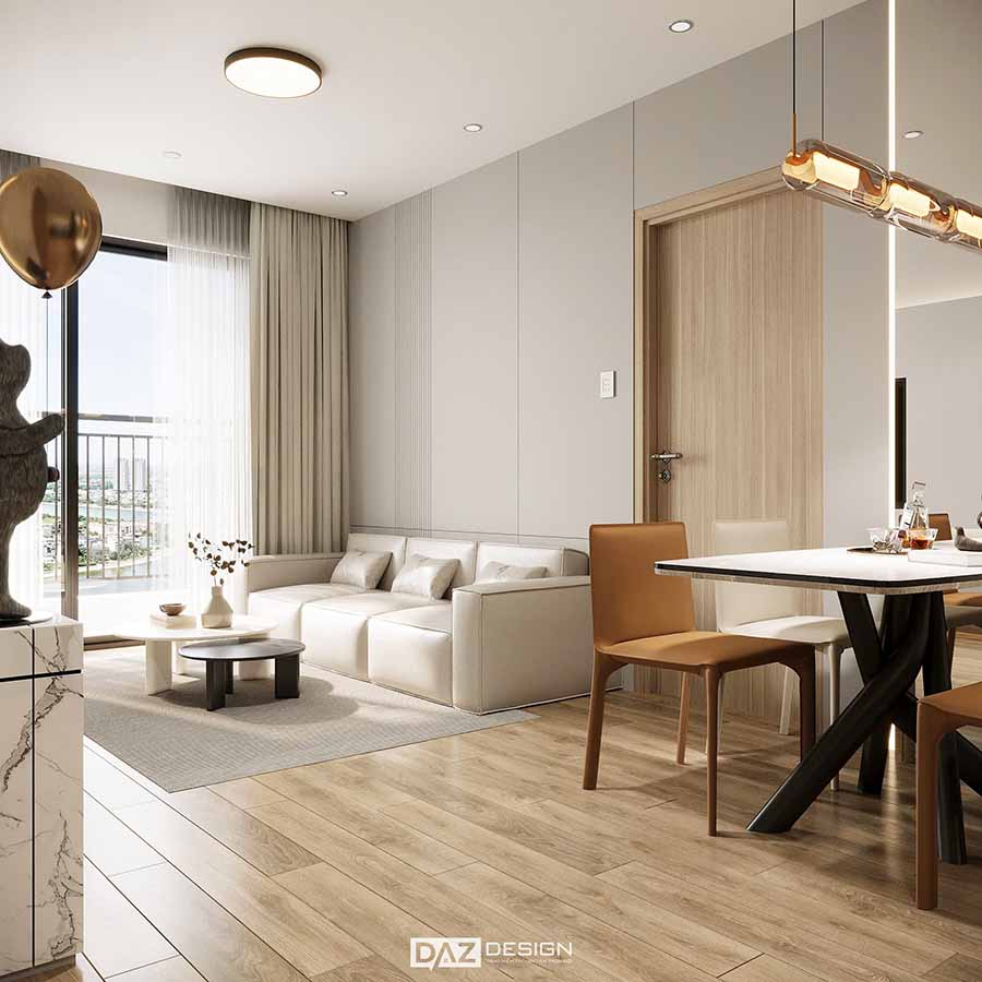 Thiết Kế Thi Công Nội Thất Chung Cư Tòa P4 The Pavilion Vinhomes Ocean Park