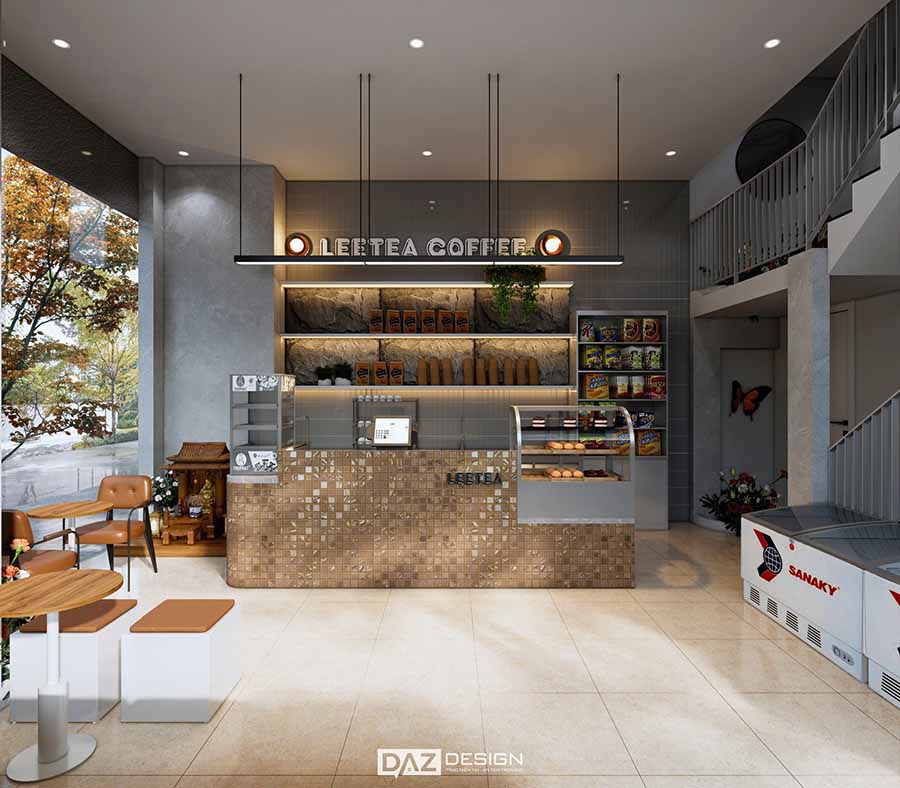 Decor Quán Cafe Nhỏ Thiết Kế Thu Hút Khách Hàng