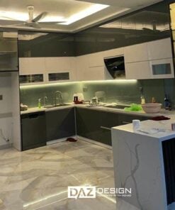 Tủ Bếp Mdf An Cường Az-06 Acrylic, Laminate, Melamine