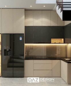 Tủ Bếp Mdf An Cường Az-06 Acrylic, Laminate, Melamine