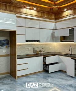 Tủ Bếp Mdf An Cường Az-06 Acrylic, Laminate, Melamine