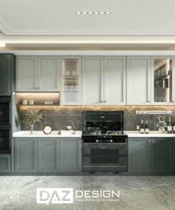 Tủ Bếp Mdf Thái Lan Lõi Xanh Chống Ẩm Az-17