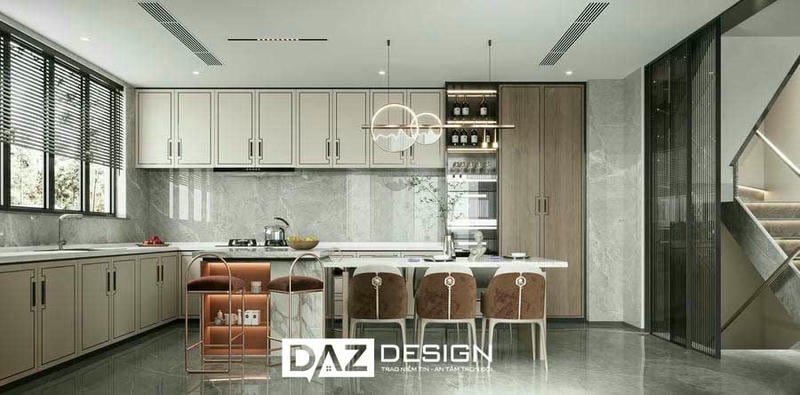 Tủ Bếp Laminate Az 01