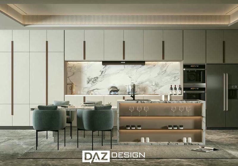 Tủ Bếp Laminate Az 01