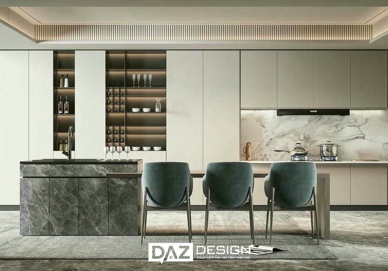 Tủ Bếp Laminate Az 01
