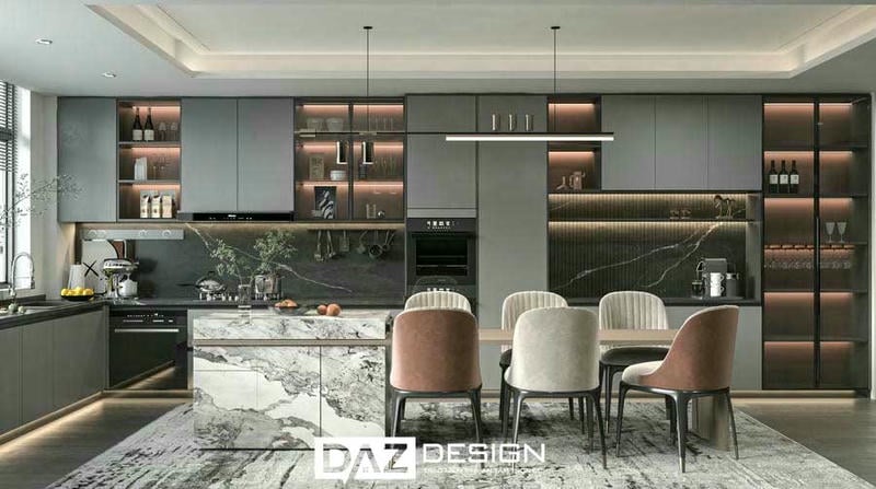 Tủ Bếp Laminate Az 06