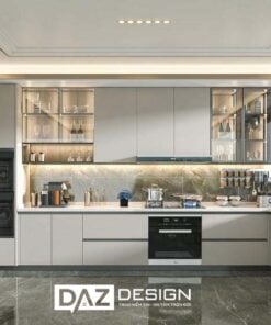 Tủ Bếp Gỗ Mdf Thái Lan Cánh Phủ Laminate Daz-tl14