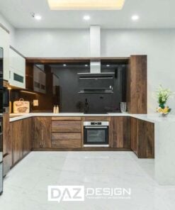 Tủ Bếp Laminate Daz-01 Mdf Thái Lan Lõi Xanh Chống Ẩm