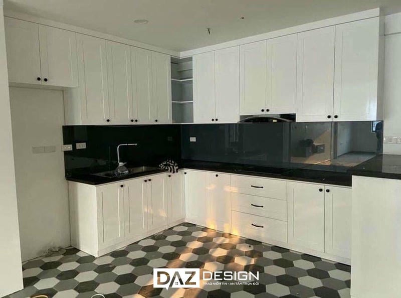 Tủ Bếp Laminate Daz-06 Mdf An Cường Lõi Xanh