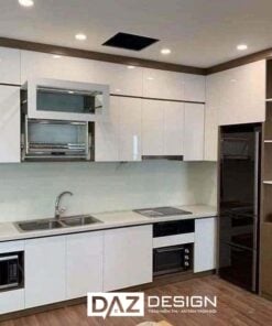 Tủ Bếp Laminate Daz-07 Mdf An Cường Lõi Xanh Chống Ẩm