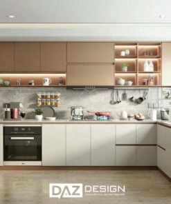 Tủ Bếp Laminate DAZ-14 MDF An Cường Lõi XanhTủ Bếp Laminate Daz-14 Mdf An Cường Lõi Xanh