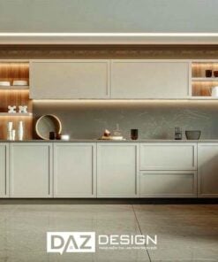 Tủ Bếp Laminate Daz-tl2 Chữ I, L, U Mdf Thái Lan Lõi Xanh