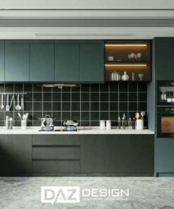 Tủ Bếp Laminate Daz-tl5 Chữ I, L, U Mdf Thái Lan Lõi Xanh