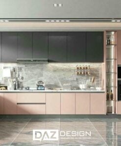 Tủ Bếp Laminate Daz-tl5 Chữ I, L, U Mdf Thái Lan Lõi Xanh