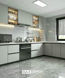 Tủ Bếp Laminate Daz-tl5 Chữ I, L, U Mdf Thái Lan Lõi Xanh
