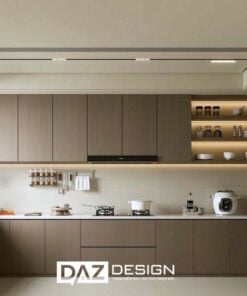 Tủ Bếp Mdf An Cường Phủ Laminate Daz-08 Lõi Xanh