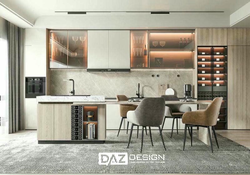 Tủ Bếp Laminate Az 04