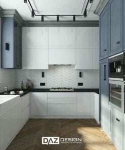 Tủ Bếp Mdf Thái Lan Phủ Laminate Cao Cấp Daz-tl17
