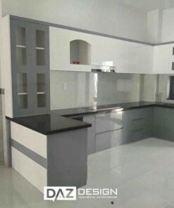 Tủ Bếp Mdf An Cường Cánh Phủ Melamine Daz-ac20