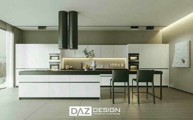 Tủ Bếp Mdf Phủ Melamine Daz-ac13 Cốt Mdf An Cường
