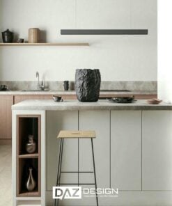 Tủ Bếp Mdf Phủ Melamine Daz-tl01 Cốt Gỗ Thái Lan Lõi Xanh