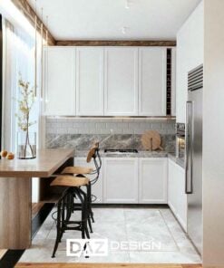 Tủ Bếp MDF Phủ Melamine DAZ-TL03 Cốt Gỗ Thái Lan Lõi XanhTủ Bếp Mdf Phủ Melamine Daz-tl03 Cốt Gỗ Thái Lan Lõi Xanh 3