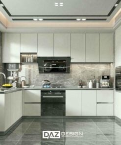 Tủ Bếp Mdf Phủ Melamine Daz-tl13 Cốt Mdf Thái Lan