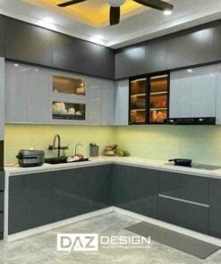 Tủ Bếp Mdf Thái Lan Cánh Phủ Melamine Daz-tl16