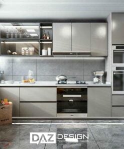 Tủ Bếp Melamine Daz-ac09 Cốt Gỗ Mdf An Cường Lõi Xanh