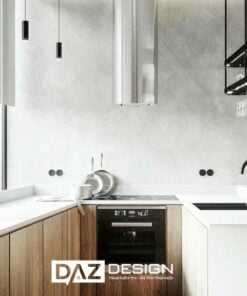 Tủ Bếp Melamine Daz-ac10 Cốt Gỗ Mdf An Cường Lõi Xanh