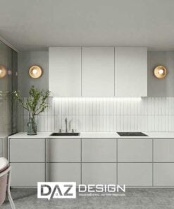 Tủ Bếp Melamine Daz-ac10 Cốt Gỗ Mdf An Cường Lõi Xanh