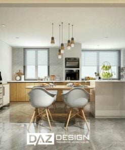 Tủ Bếp Melamine DAZ-AC11 Cốt Gỗ MDF An Cường Lõi XanhTủ Bếp Melamine Daz-ac11 Cốt Gỗ Mdf An Cường Lõi Xanh