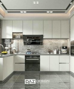 Tủ Bếp Melamine DAZ-AC12 Cốt Gỗ MDF An Cường Lõi XanhTủ Bếp Melamine Daz-ac12 Cốt Gỗ Mdf An Cường Lõi Xanh