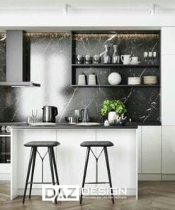 Tủ Bếp Melamine Daz-tl08 Cốt Gỗ Mdf Thái Lan Lõi Xanh