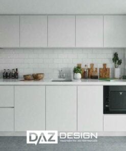 Tủ Bếp Melamine Daz-tl08 Cốt Gỗ Mdf Thái Lan Lõi Xanh