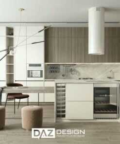 Tủ Bếp Nhựa Daz-p04 Cánh Phủ Acrylic, Laminate 3