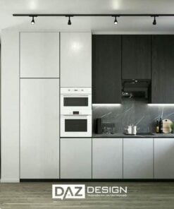 Tủ Bếp Nhựa Daz-p10 Cánh Phủ Acrylic, Laminate 4