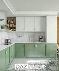 Tủ Bếp Nhựa DAZ-P13 Cánh Nhựa, MDF Lõi XanhTủ Bếp Nhựa Daz-p13 Cánh Nhựa, Mdf Lõi Xanh